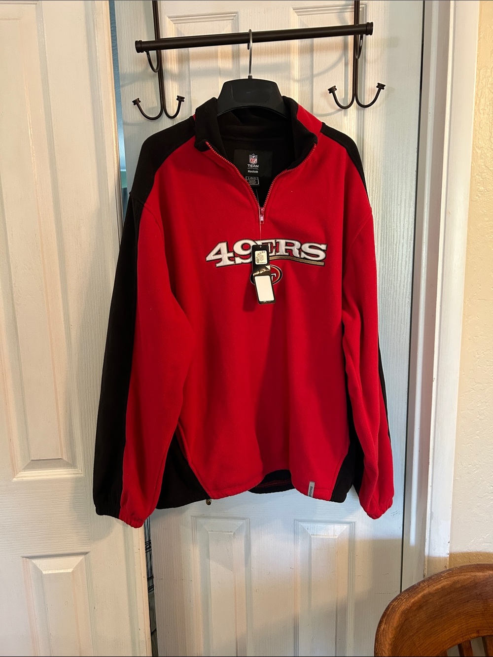 Vintage 49er s fleece jacket NWT